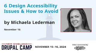 6 Design Accessibility Issues amp How to Avoid Them [upl. by Elok258]