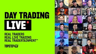 TopstepTV Live Futures Day Trading Traders of Cydonia 080724 [upl. by Parlin]