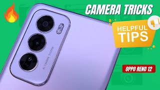 Oppo Reno 12 Camera Settings  Features  Hidden Tips amp Tricks📸🔥 [upl. by Heyra]