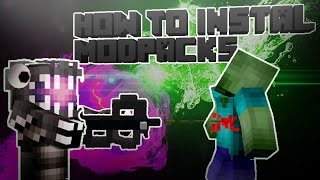 How To install Modpacks on Minecraft Without Premium Account [upl. by Cirle164]