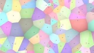 Dynamic Voronoi Diagram [upl. by Atcele]