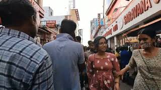 T Nagar ranganathan Street walk [upl. by Oconnor]