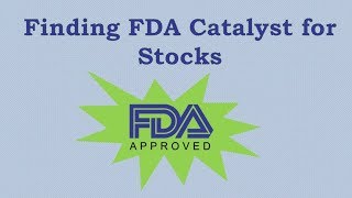 💥 Finding FDA Catalyst for Stocks 📈  Stock Market  Blackbox Trading [upl. by Rieger]