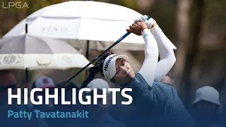 Patty Tavatanakit Round 1 Highlights  2024 Honda LPGA Thailand [upl. by Nolie]