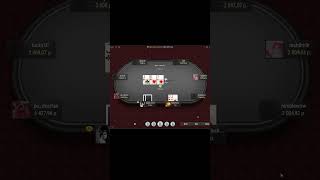 Set from the flop Full house on the river poker [upl. by Osrock]