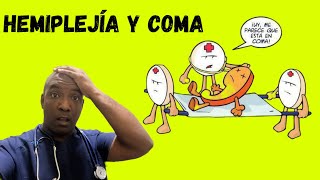 Como aprender a reconocer una hemiplejía en el coma [upl. by Salchunas]