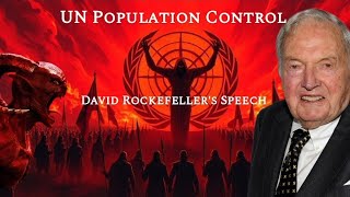 Population Control Speech at The UN by David Rockefeller 14th September 1994 [upl. by Oitaroh]