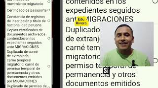 ¿Carnet de extranjería o cambio de calidad migratoria [upl. by Skylar]