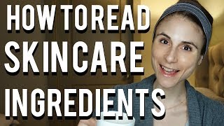 How to read skin care ingredients Dr Dray [upl. by Zerline]