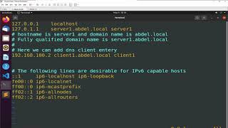 How to configure a hostname and dns domain name on Linux Ubuntu Server [upl. by Nauqyaj895]