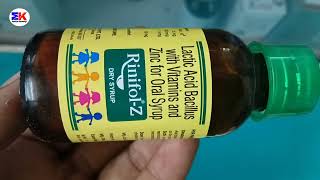 Rinifol Z Syrup  Lactic acid Bacillus with Vitamin amp Zinc For oral Syrup  Rinifol Z Syrup [upl. by Themis]