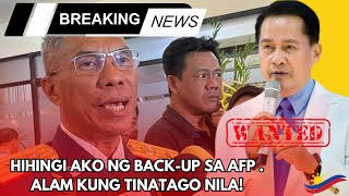 Tinatago Nila at alam ko kung sino ang nasa likud nito  Di ako titigil de ko makukuha si Quiboloy [upl. by Llesram]