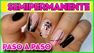 CLASE de ESMALTADO SEMIPERMANENTE RÁPIDA 🚀 PASO A PASO PARA PRINCIPIANTES [upl. by Ataynik703]