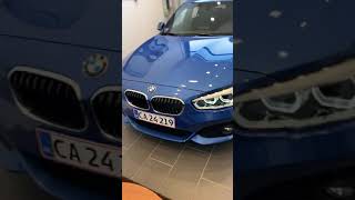 Unboxing BMW 1 Series M sport Estoril Blue F20 LCI Facelift [upl. by Jadda]