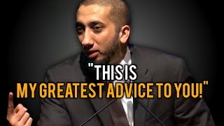 Nouman Ali Khan Advice to Young People  Best Motivational Video [upl. by Llenrrad427]