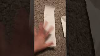 Crumpling Up Six Receipts One by One Paper ASMR [upl. by Aicerg]