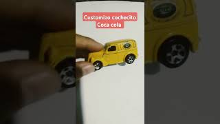 Customizando cochecitos de entrega coca cola [upl. by Ecyt]