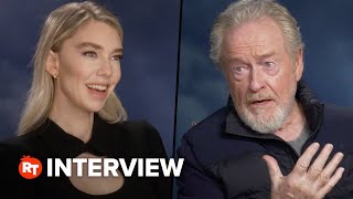 Ridley Scott and Vanessa Kirby Talk Working with Joaquin Phoenix amp What to Expect From Napoleon [upl. by Menis]