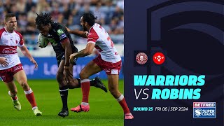 Highlights  Wigan Warriors v Hull KR  2024 Betfred Super League Round 25 [upl. by Maxine]