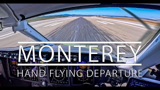 I Hand Flew The Departure  Pilots View [upl. by Renrut]