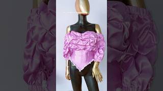 How to make a bustier top 💜💜💜 bustier diy tutorial [upl. by Hashimoto]