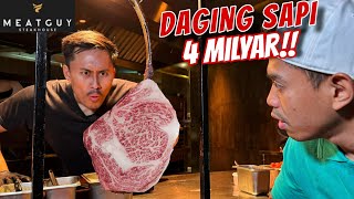 MUKBANG 4KG DAGING STEAK TERMAHAL DIMS THE MEAT GUY [upl. by Emee]