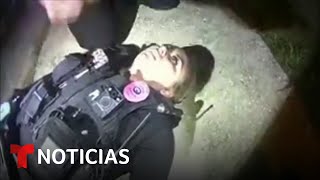 En video Una policía sufre los estragos del fentanilo  Noticias Telemundo [upl. by Fremont363]