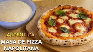 Autentica Masa de Pizza Napolitana en tu casa [upl. by Bryon]