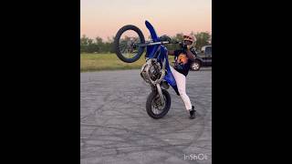 🔥2024 YZ450F DIRT BIKE COASTER WHEELIE EPIC  🪄 [upl. by Ahsemik]