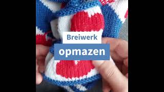 Breiwerk opmazen tips van Breimeisje [upl. by Alarick506]