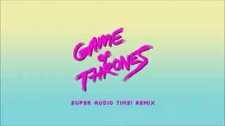 Game Of Thrones Main Theme  Super Audio Time 1986 Remix 80s [upl. by Wilber]