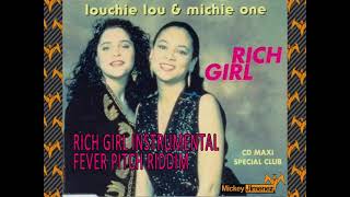 Louchie lou amp Michie One  Rich Girl Instrumental [upl. by Enerual]