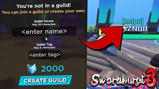 Swordburst 3 New Guild Update [upl. by Anahcra806]