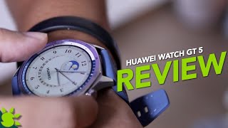 HUAWEI WATCH GT 5 Review [upl. by Ynnek]