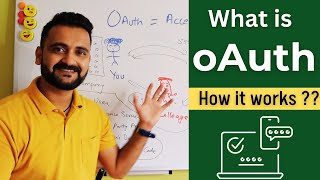 oAuth for Beginners  How oauth authentication🔒 works [upl. by Philipines]