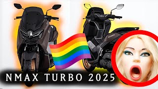 NOVA NMAX 2025 YAMAHA E A IDEOLOGIA DE GÊNERO AGORA ELA SE SENTE TURBO [upl. by Oremar]