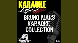 Our First Time Karaoke Version in the Style of Bruno Mars [upl. by Yasnil126]