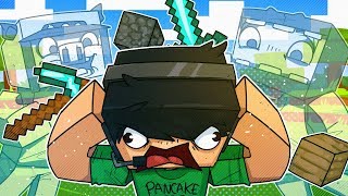 Harmless Invisible Prank Turned Hostile  Minecraft [upl. by Mchenry]