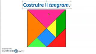 Costruire il tangram con un foglio di quaderno [upl. by Grannia]