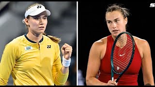 Tennis Elbow 4 Aryna Sabalenka vs Elena Rybakina  Wta Finals 2024 Riyadh Group Stage [upl. by Dale]