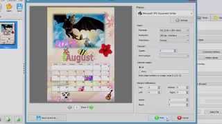 How to Create a Printable Calendar for Kids [upl. by Aerdua]