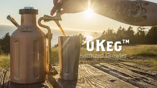 GrowlerWerks uKeg Carbonated Growler [upl. by Ydnil]