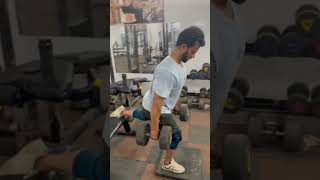 Bulgarian lunges 50kg legday thighs motivation selfimprovement bodybuilding gymlife fitness [upl. by Brockie]