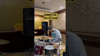 🎵Rammstein  Duetschland  Drum Cover rammstein drum cover [upl. by Aikal]