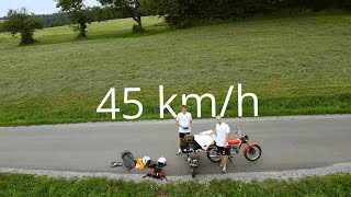 45 kmh Eine Mopedtour durch Deutschland [upl. by Orrin]