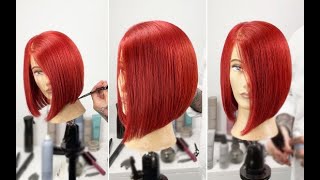 Classic Bob Haircut Tutorial With Graduation amp Layered Cutting Techniques [upl. by Dloraj]