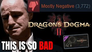 Dragons Dogma 2 Situation is AWFUL Microtransactions Negative Steam Reviews amp Poor Performance [upl. by Yentruoc]