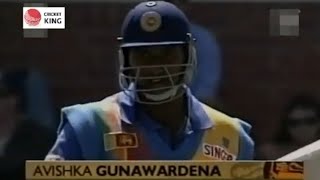 Avishka Gunawardena 75 vs Australia  Melbourne  Carlton amp United Tri Series 1999 [upl. by Lairbag33]