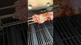 New Rotisserie Kit on the Weber Genesis [upl. by Arej]