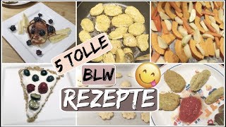 5 BLW REZEPTE l UNSERE FAVORITEN l BABY LED WEANING l HelloCathi [upl. by Brianne]